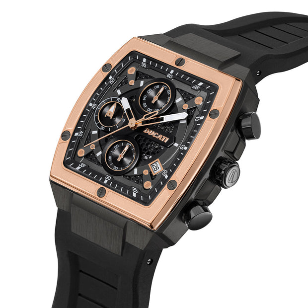 Men Ducati Black Watch