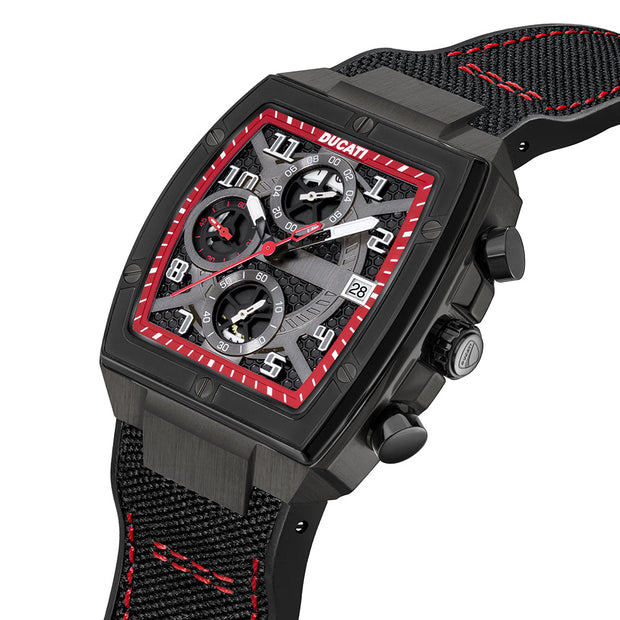 Men Ducati Black Watch