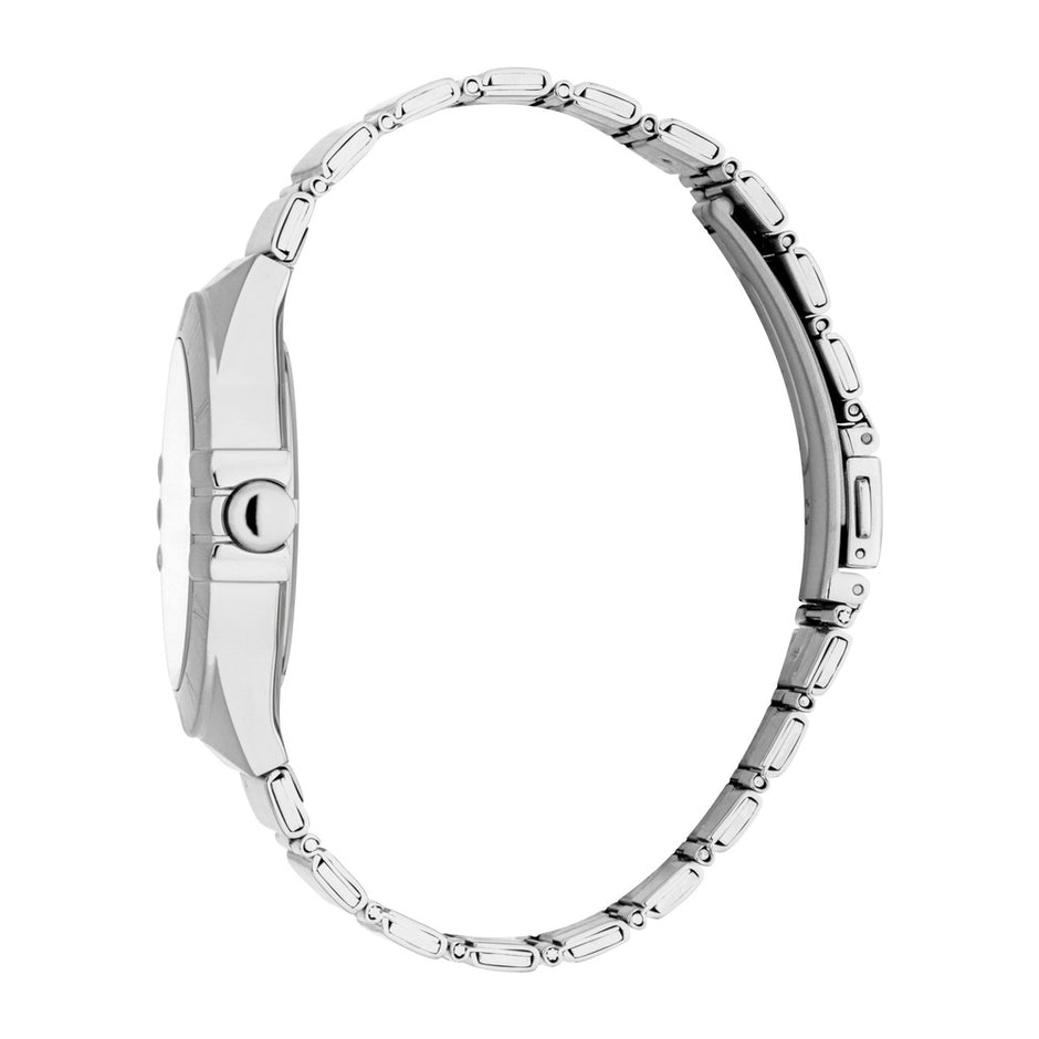 Men James Silver Watch