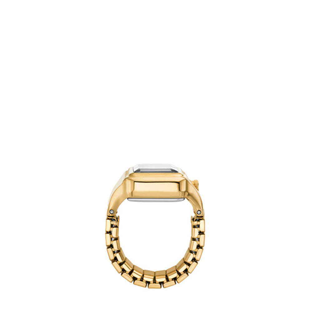 Women Raquel Golden Ring Watch