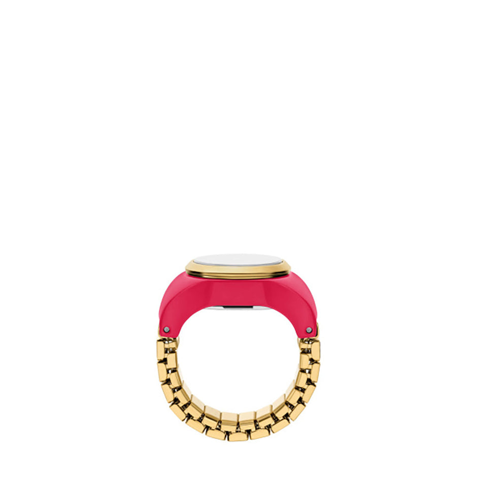 Women Pink Ring Watch