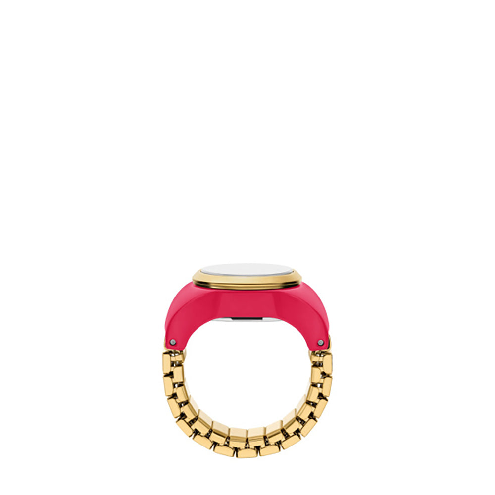 Women Pink Ring Watch