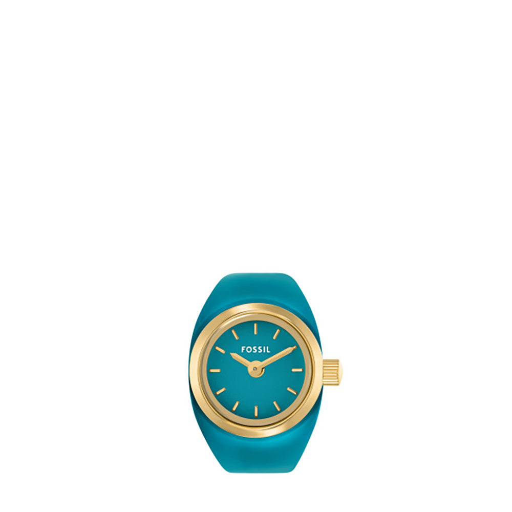 Women Blue Ring Watch