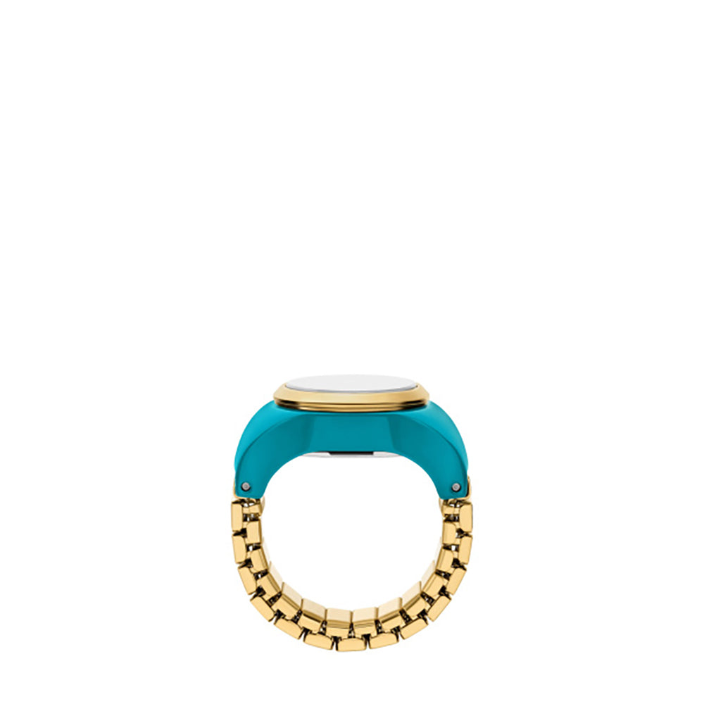 Women Blue Ring Watch