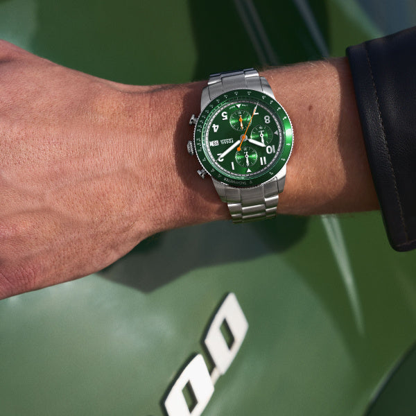 Men Sport Tourer 42mm Green Watch
