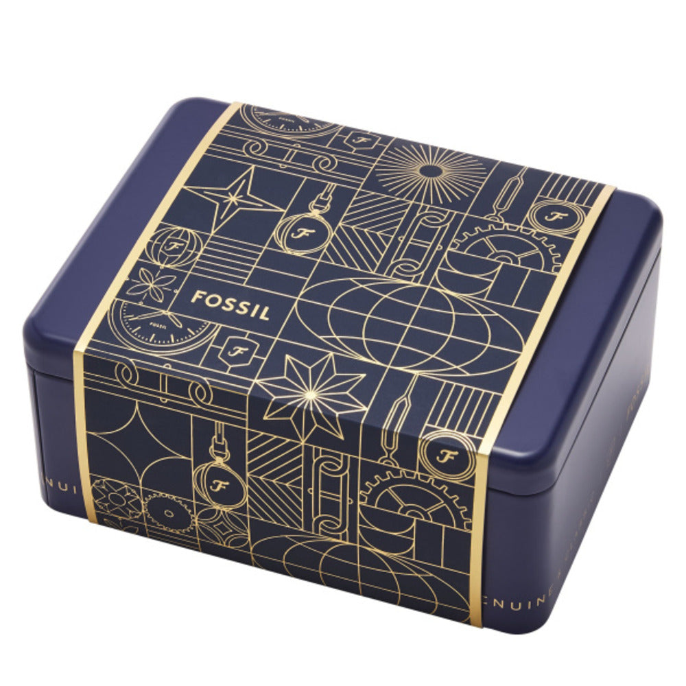 ساعة ماشين بنية رجالية مقاس