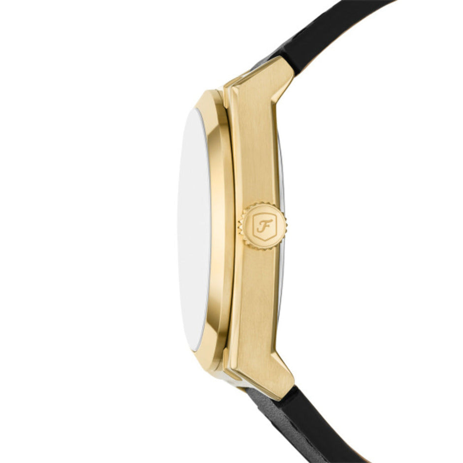 ساعة إيفرت سوداء رجالية مقاس