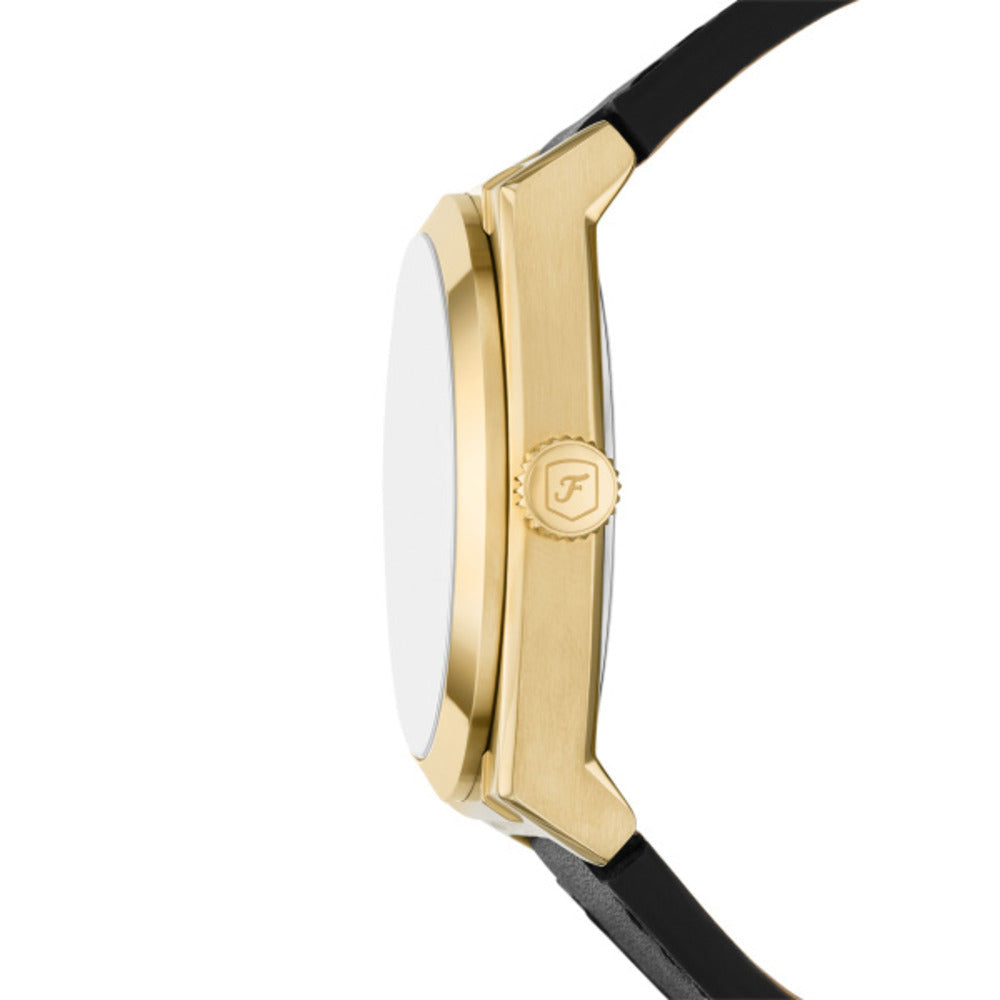 ساعة إيفرت سوداء رجالية مقاس