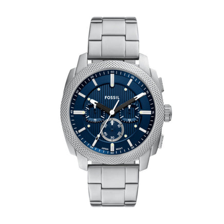 Men Machine Silver Watch