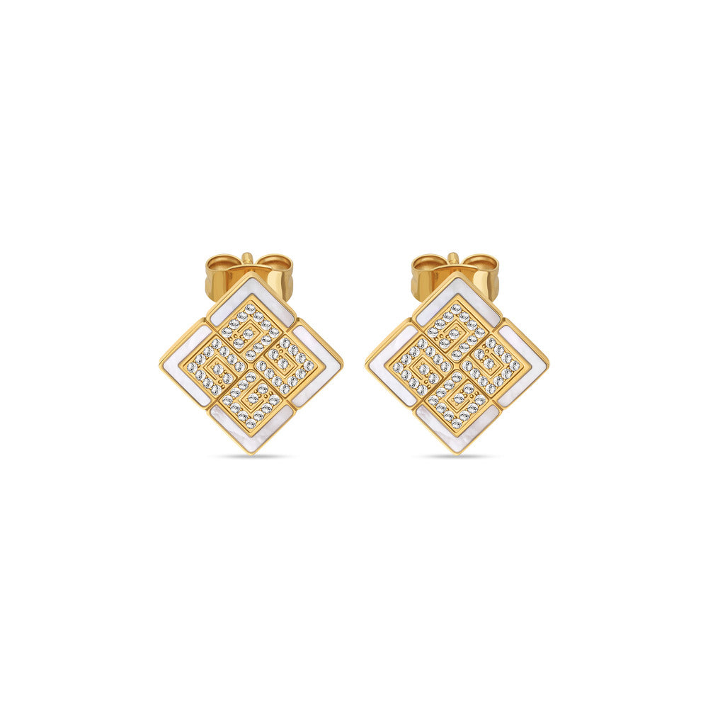 Women Joanne Gold Earring