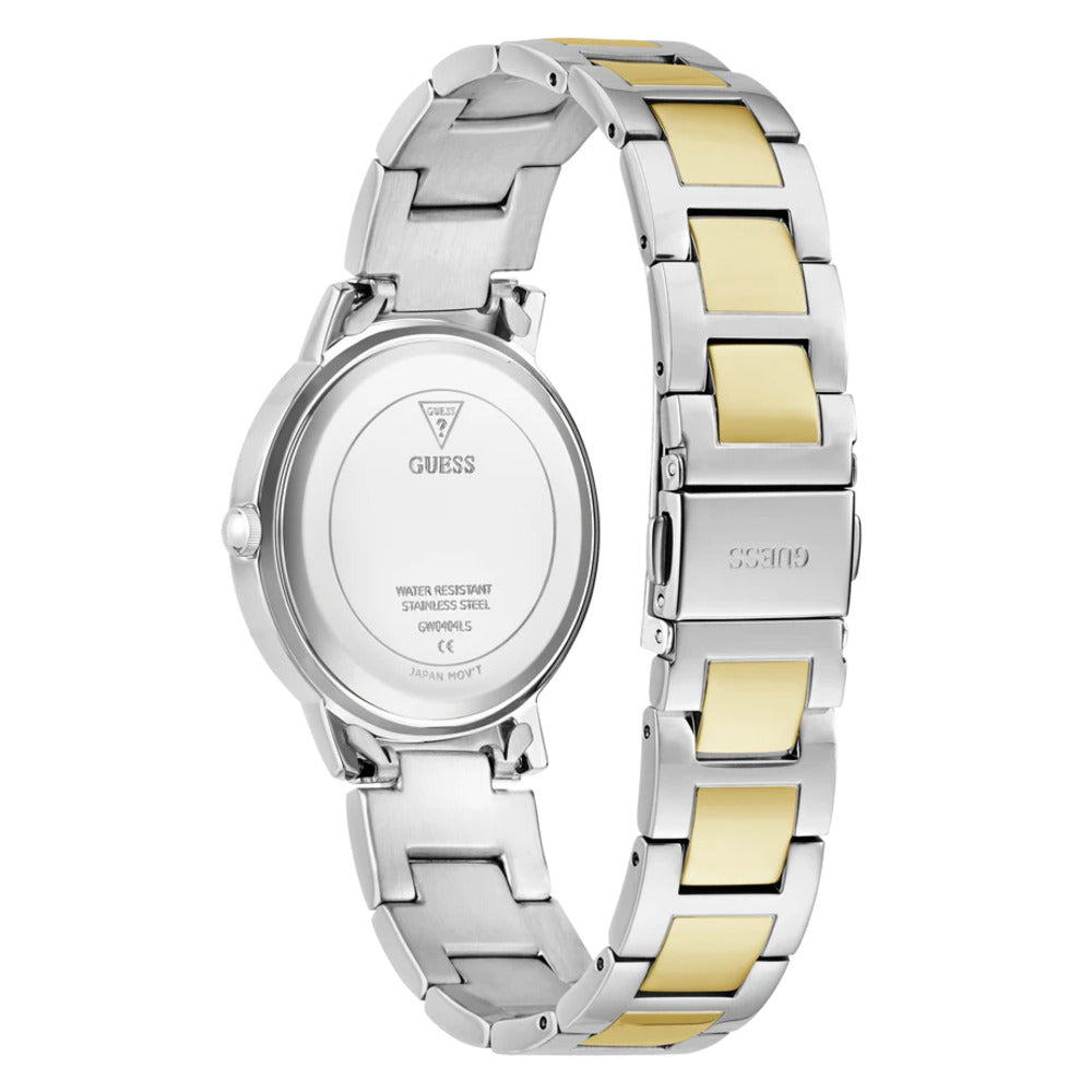 Women Guess Dress Two Tone Watch