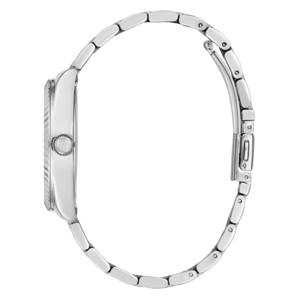 Women Guess Dress Silver Watch