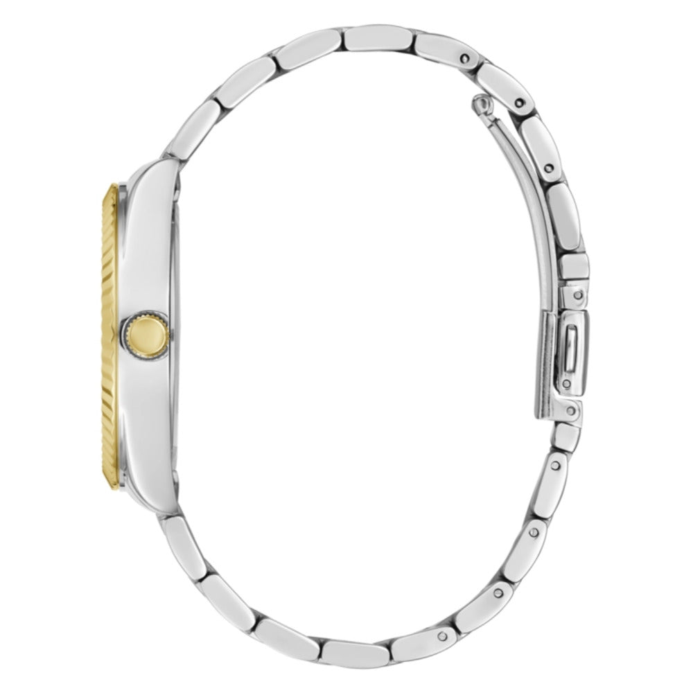 Women Guess Dress Two Tone Watch