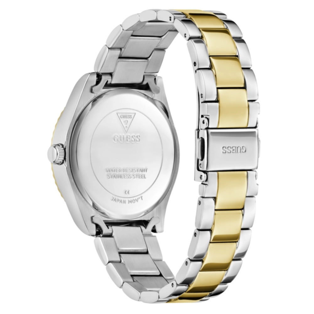 Women Guess Dress Two Tone Watch