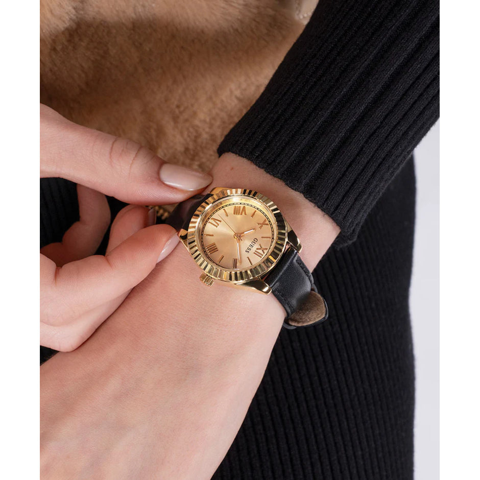 Women Guess Dress Black Watch