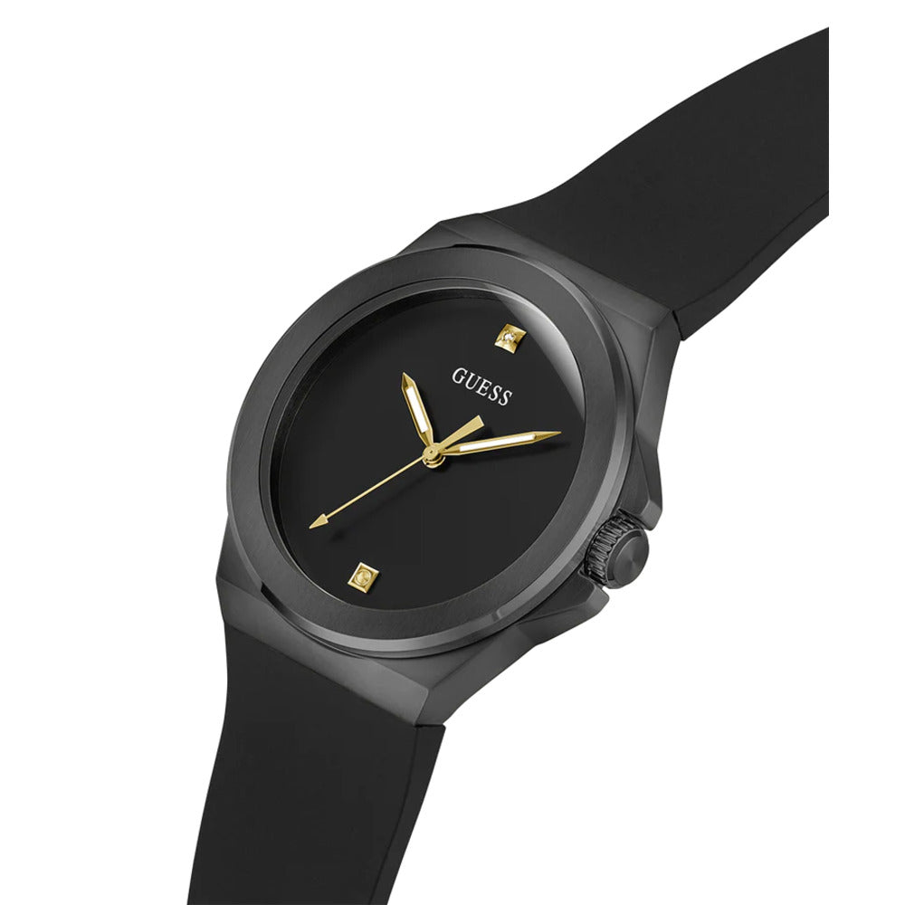 Men Guess Dress Black Watch