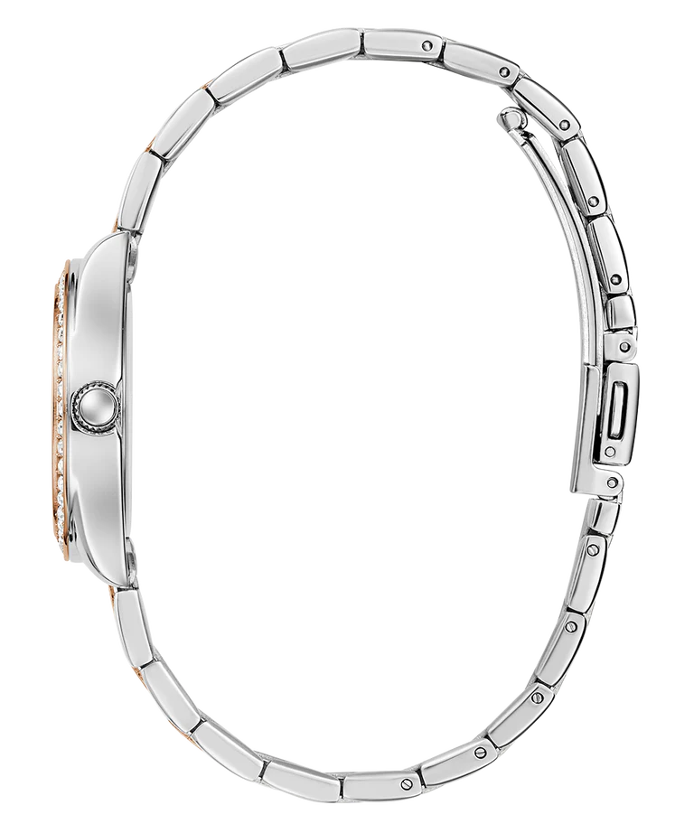 Women Guess Dress Two Tone Watch