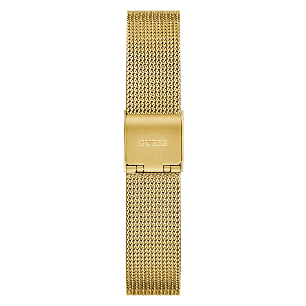 Women Guess Dress Gold Watch