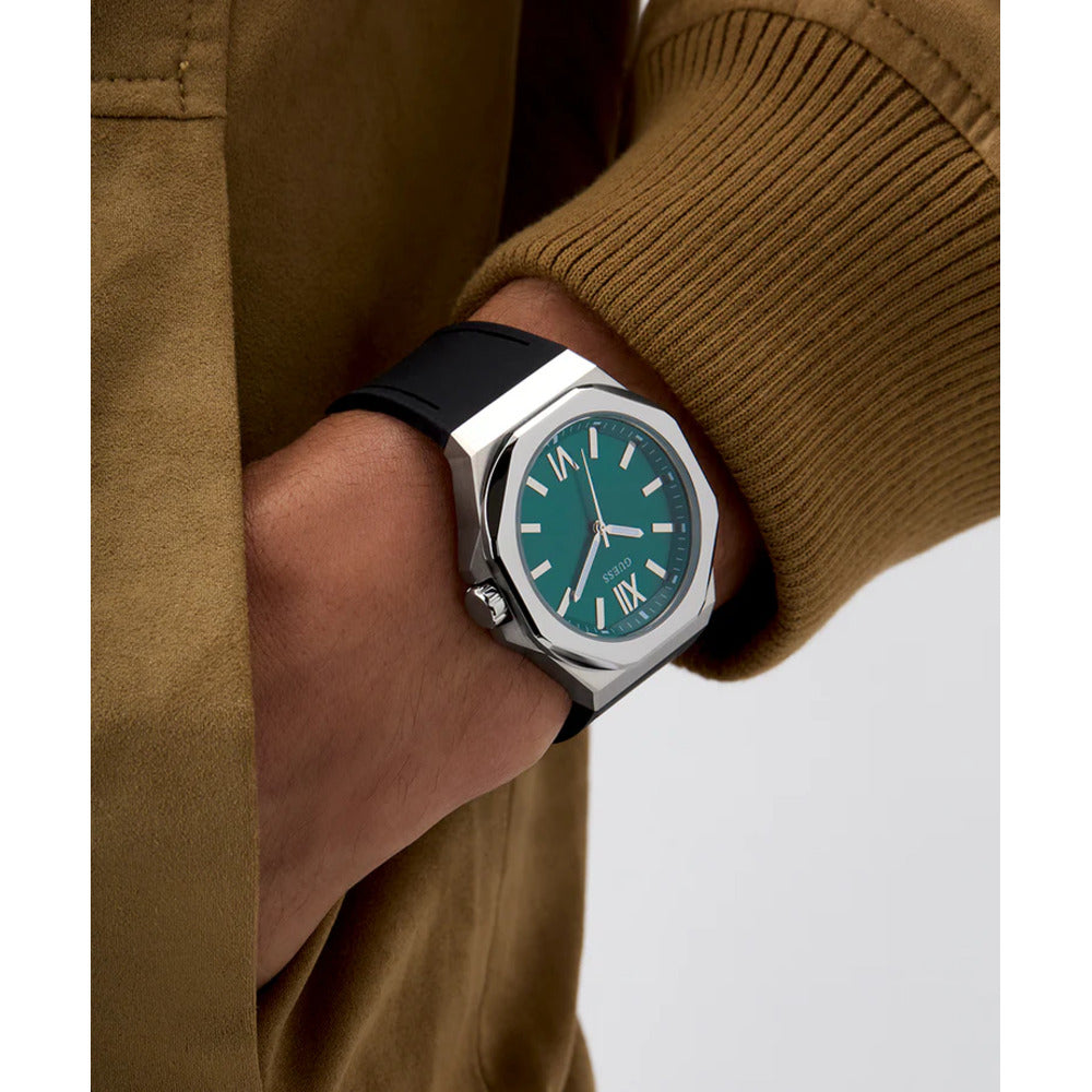 Men Guess Dress Black Watch