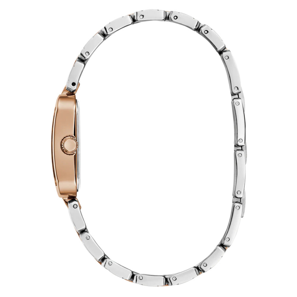 Women Guess Bejeweled Two Tone Watch