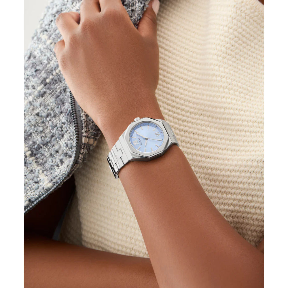 Women Guess Dress Silver Watch