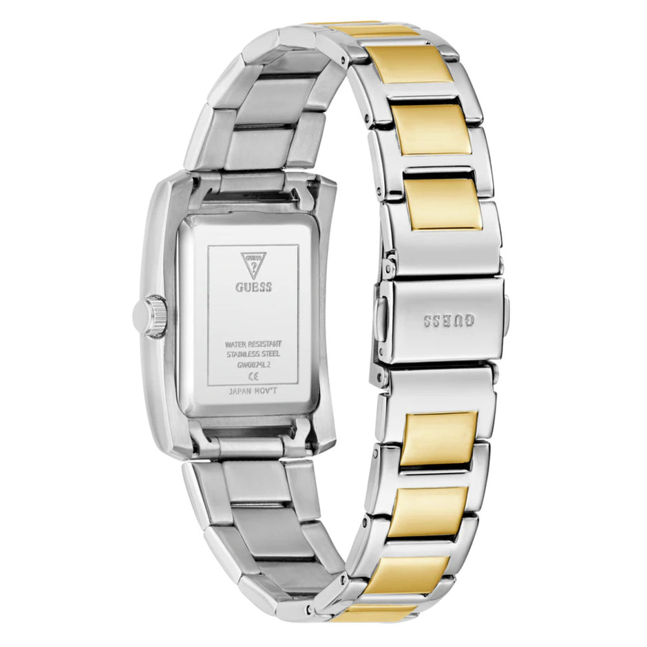 Women Guess Dress Two Tone Watch