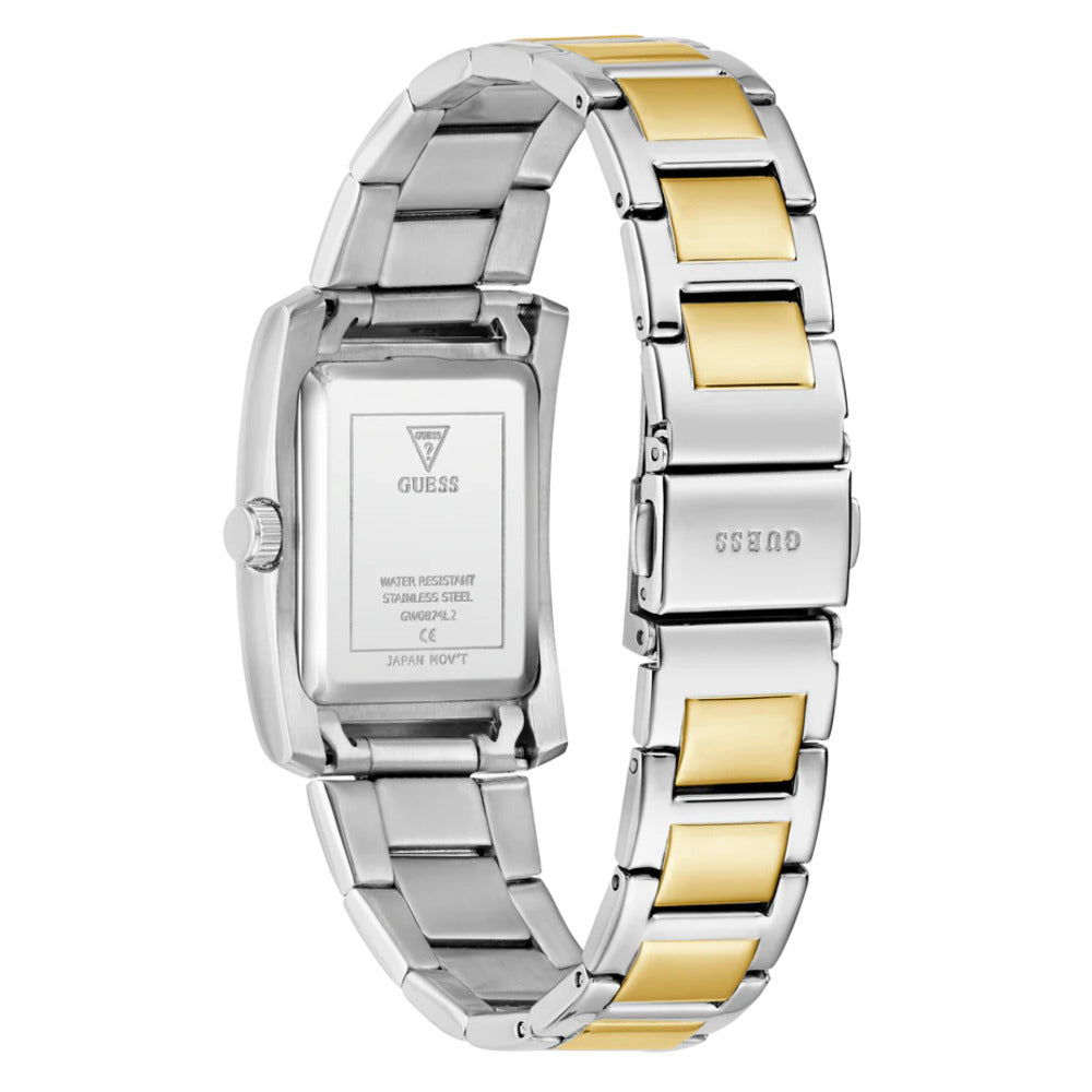 Women Guess Dress Two Tone Watch