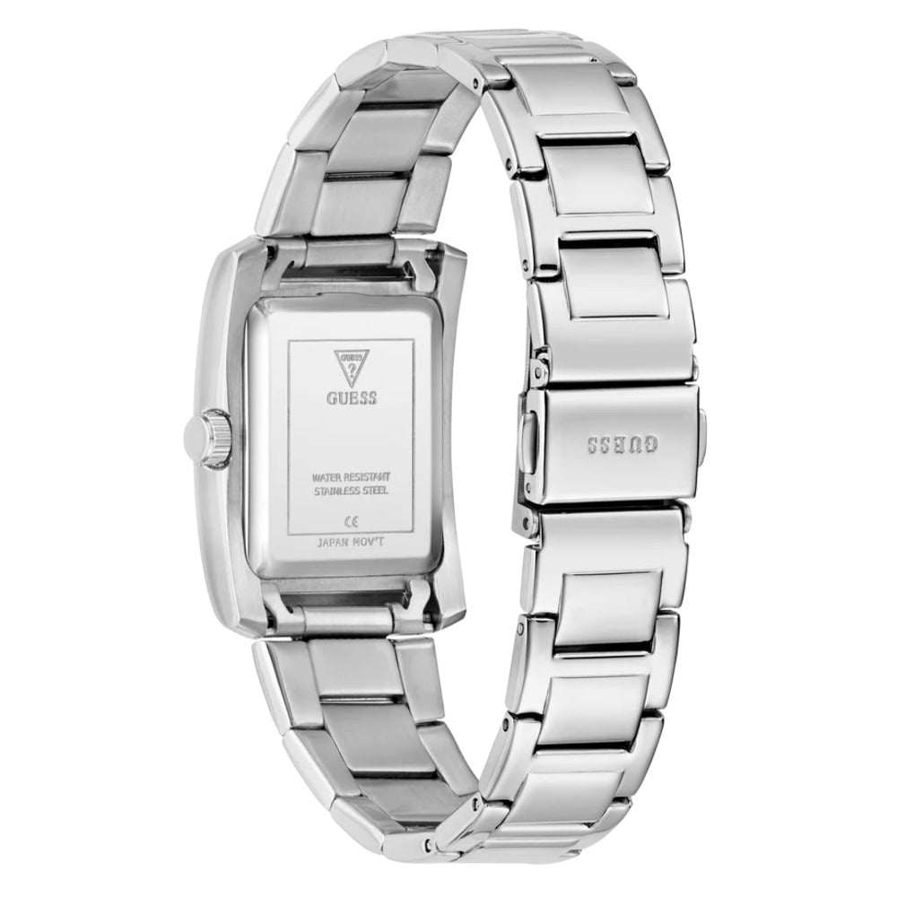 Women Guess Dress Silver Watch