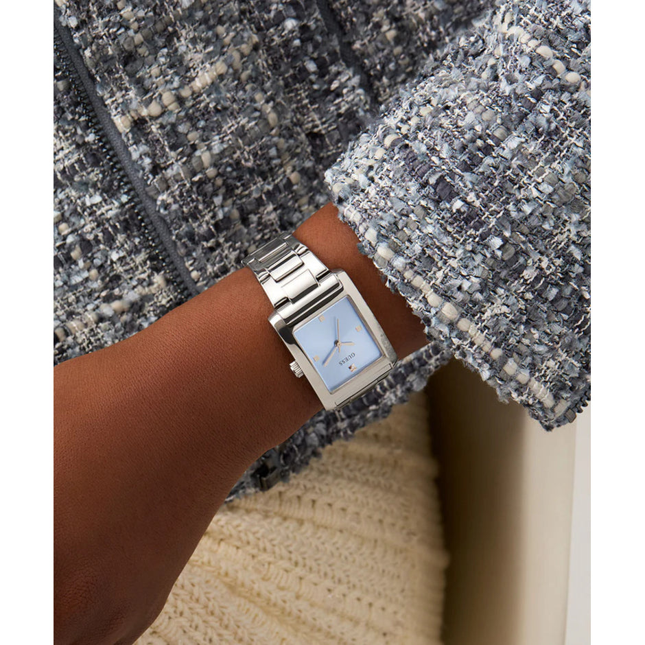 Women Guess Dress Silver Watch
