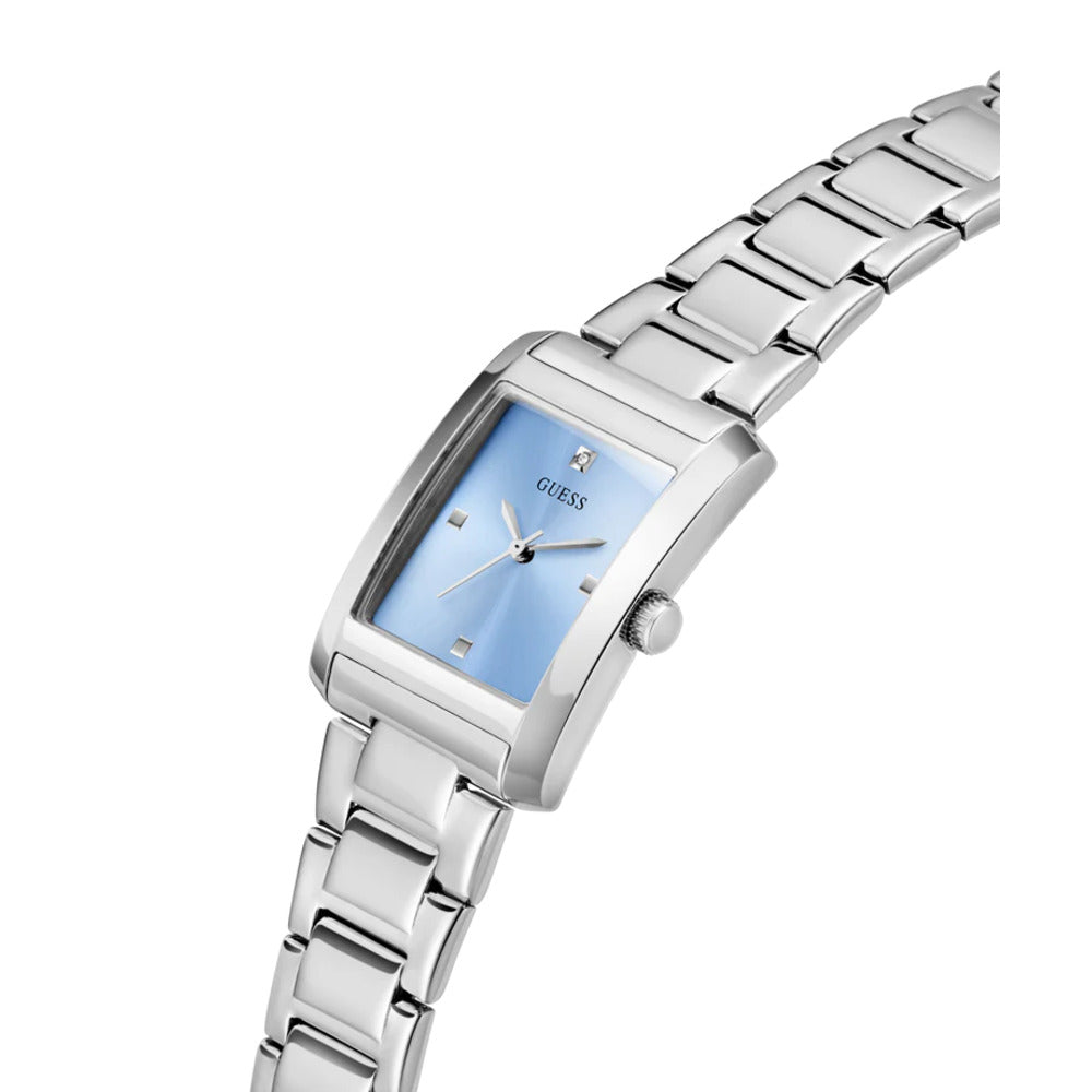 Women Guess Dress Silver Watch