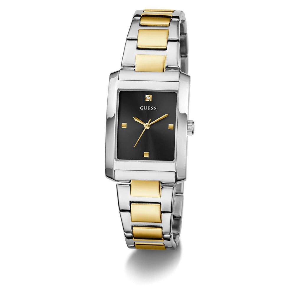 Women Guess Dress Two Tone Watch