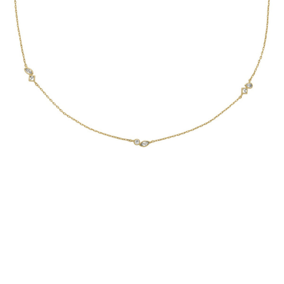 Women Ellis Gold Necklace