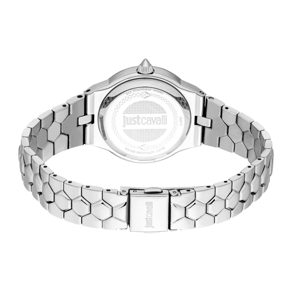 ساعة ستيلو فضية نسائية مقاس