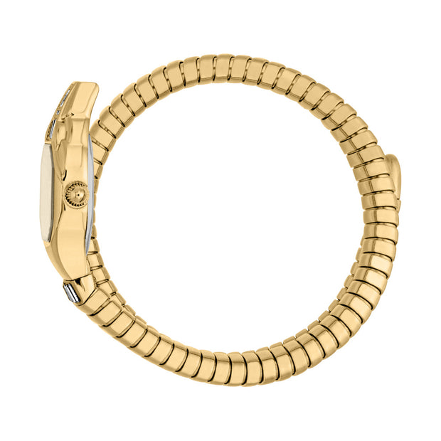 Women Brillante Snake Gold Watch