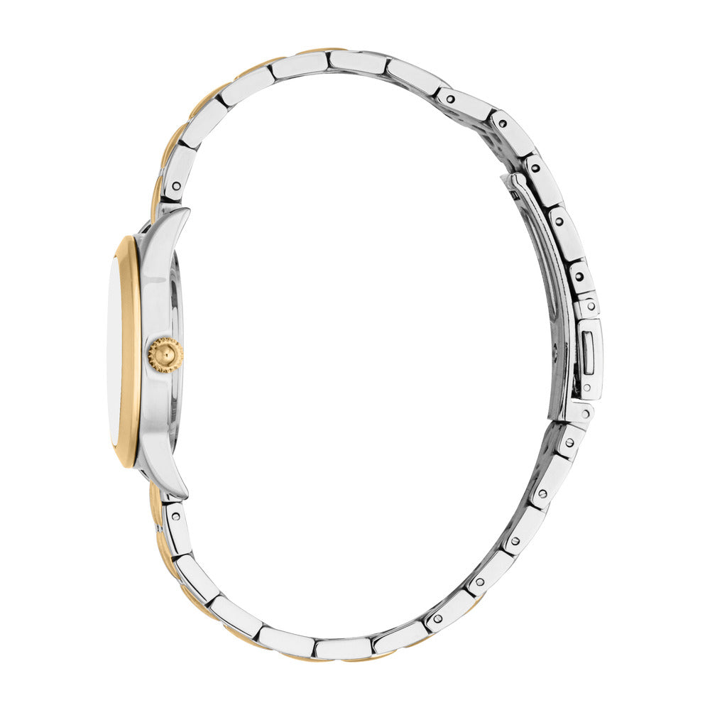 ساعة أورورا ثنائية اللون نسائية مقاس