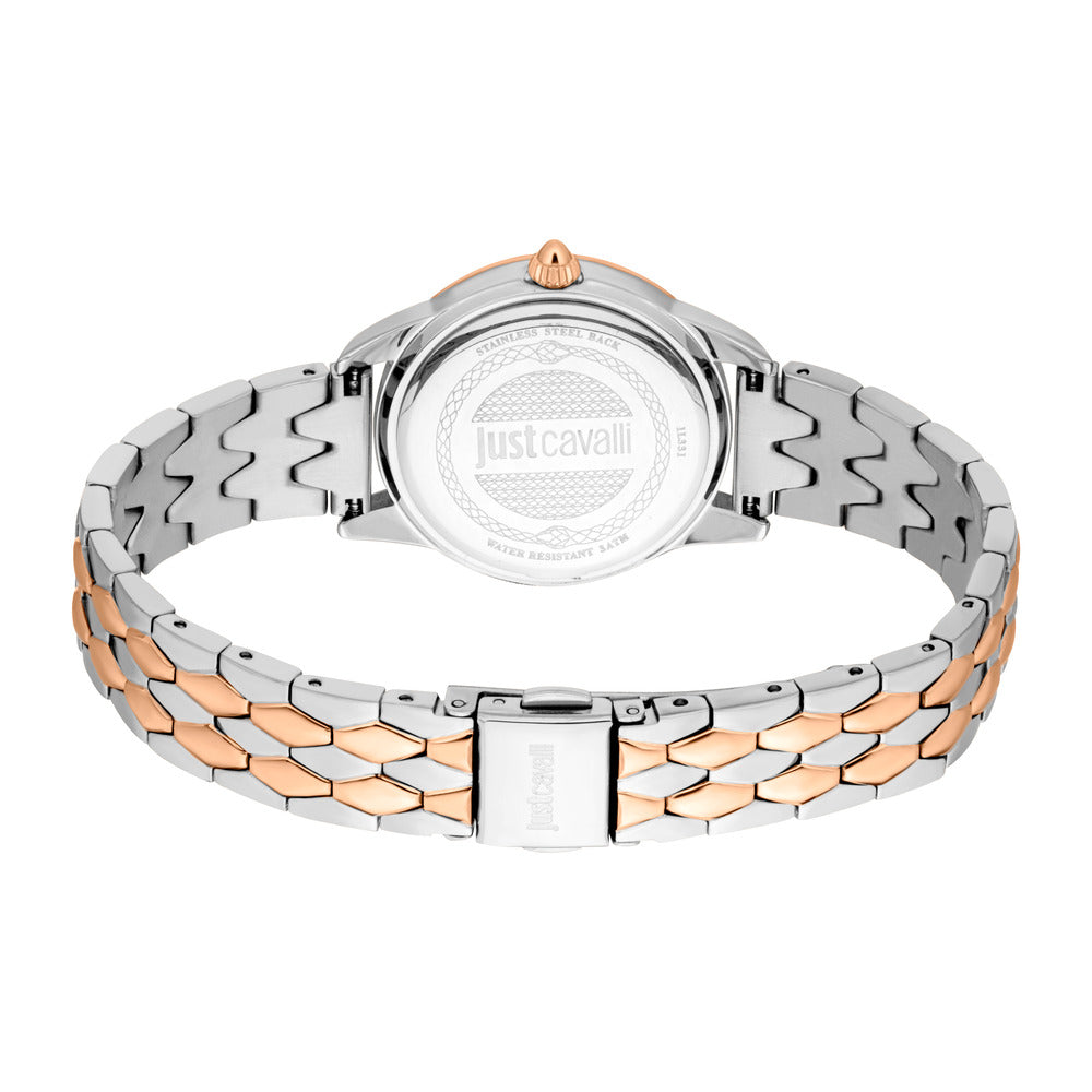 ساعة أورورا ثنائية اللون نسائية مقاس