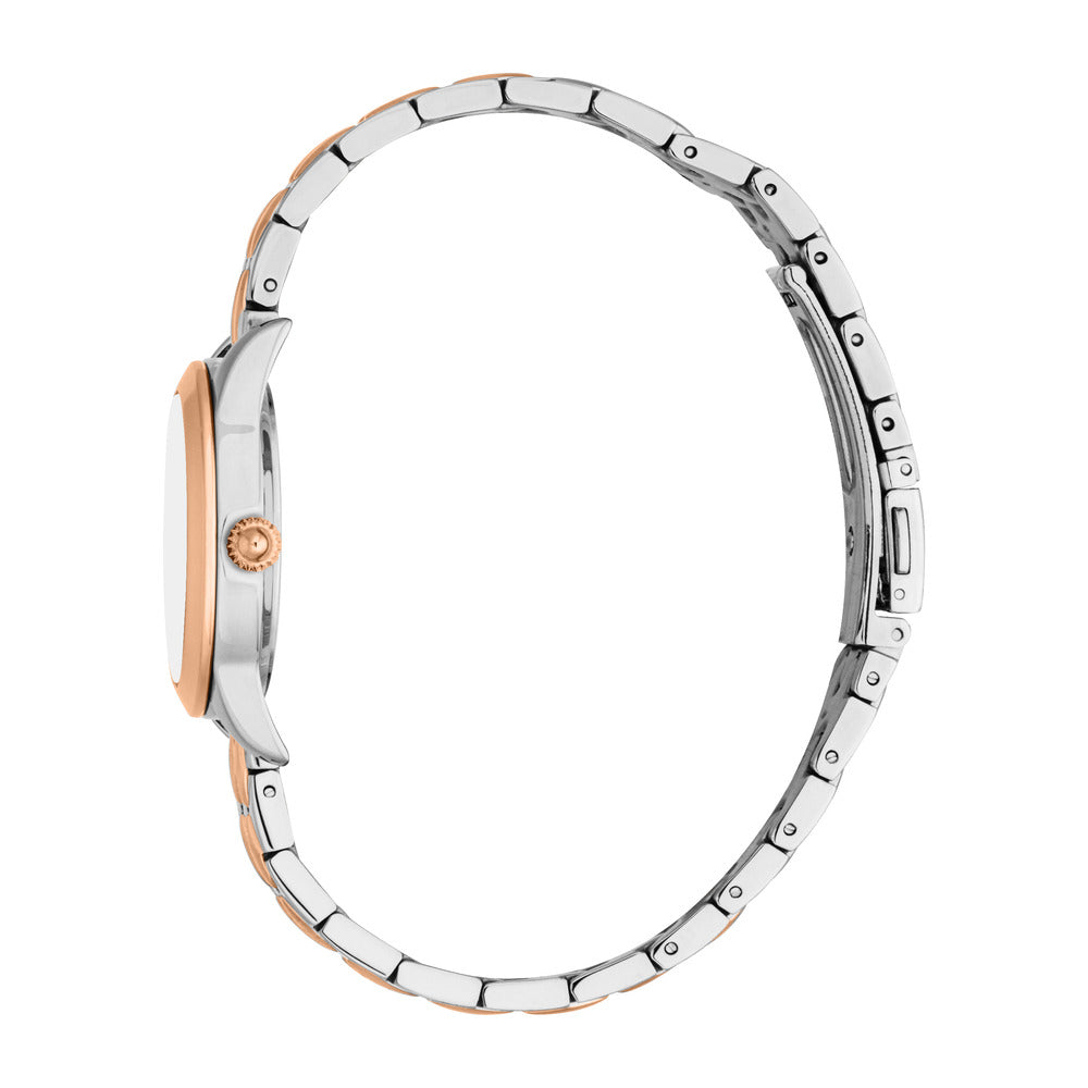 ساعة أورورا ثنائية اللون نسائية مقاس