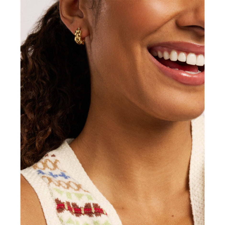 Women Arden Gold Earrings