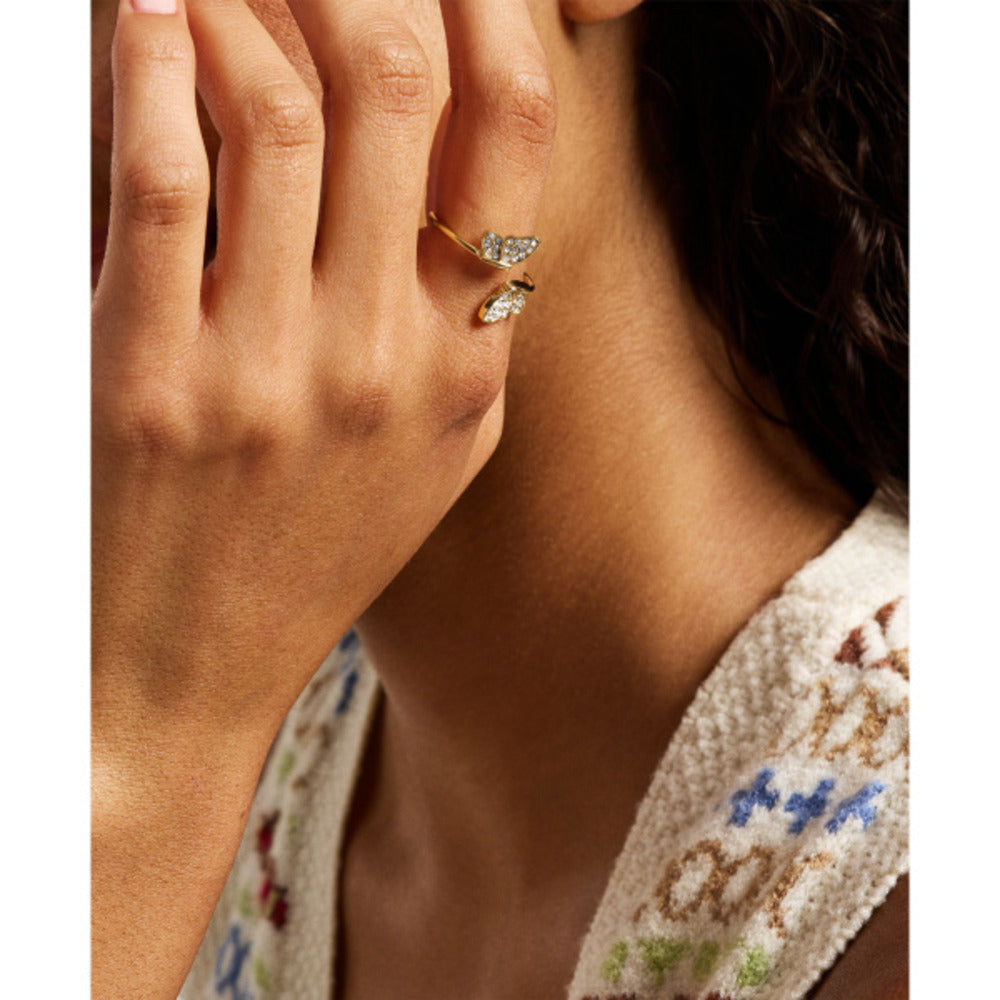 خاتم ساتون الذهبي للنساء