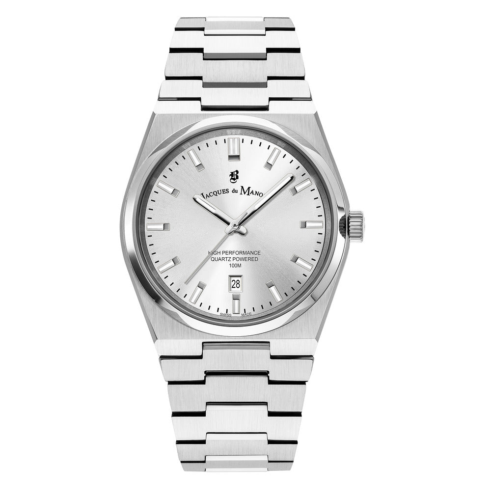 Men Horizon Silver 41mm Watch