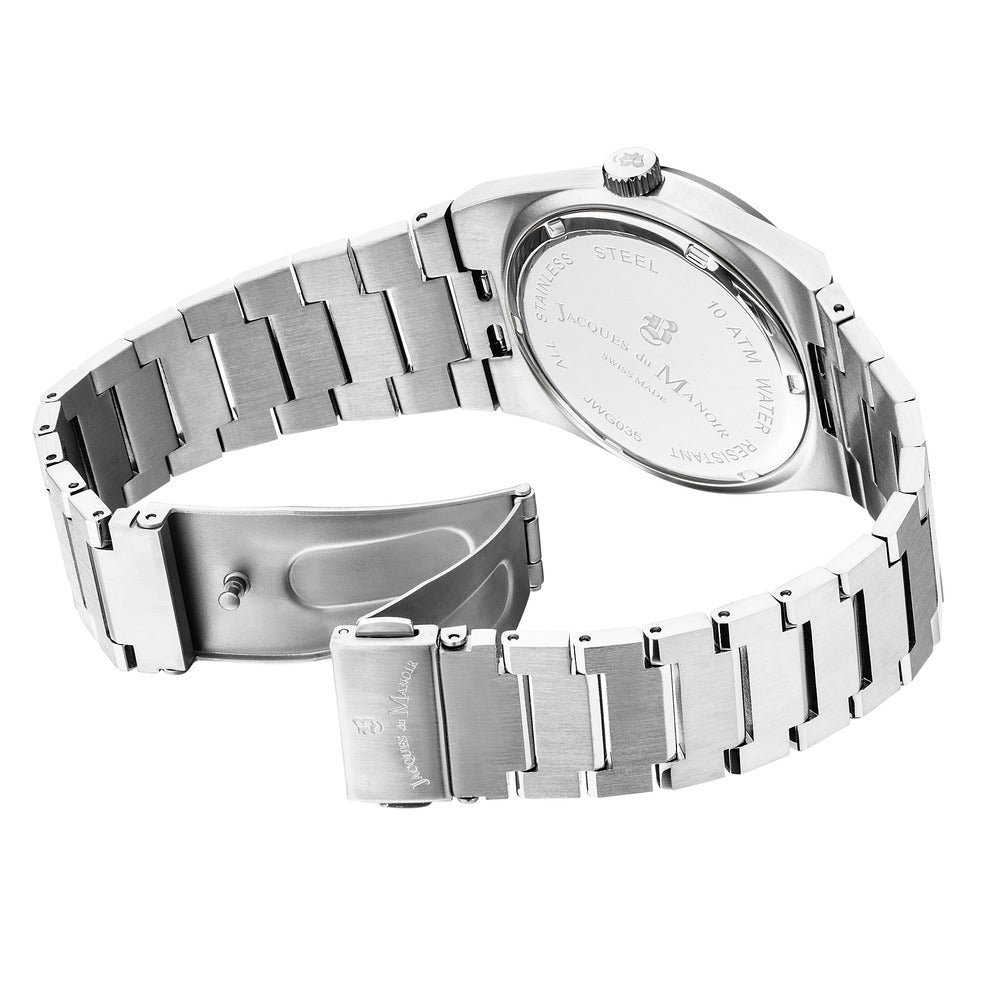 Men Horizon Silver 41mm Watch