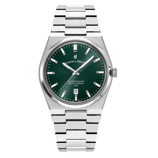 Men Horizon Silver Watch