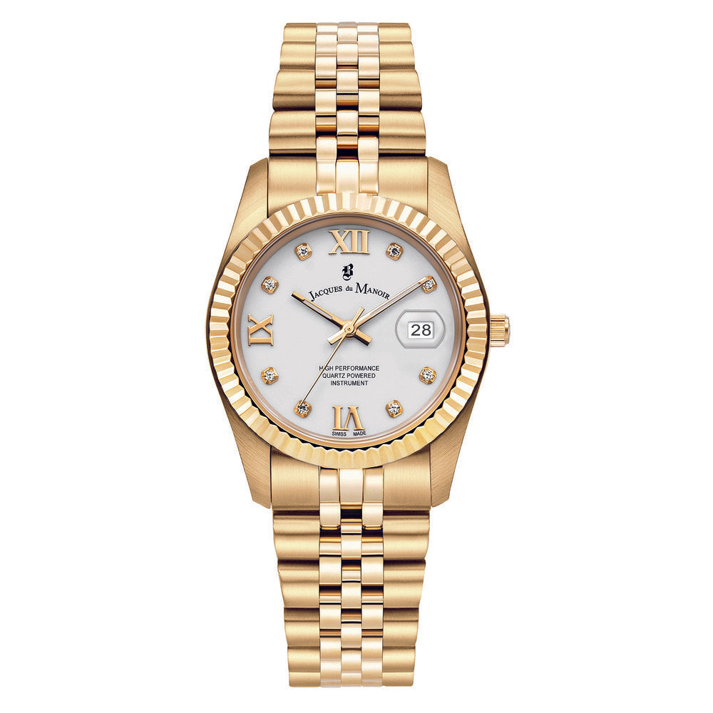 Women Inspiration Roman Gold 34mm Watch