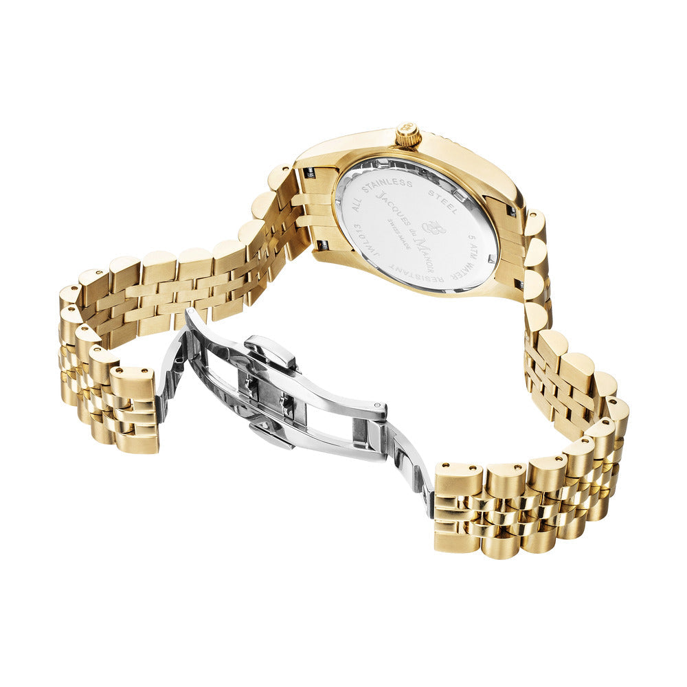 Women Inspiration Roman Gold 34mm Watch
