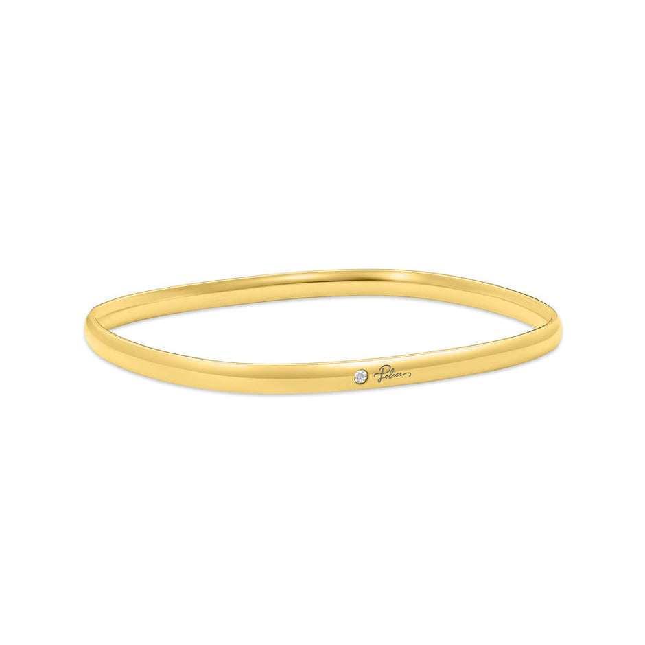 Women Lavaliere Golden Bangle