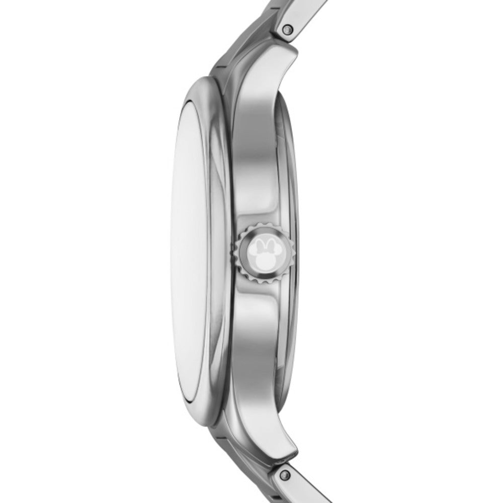 Women Mickey And Friends Silver 38mm Watch