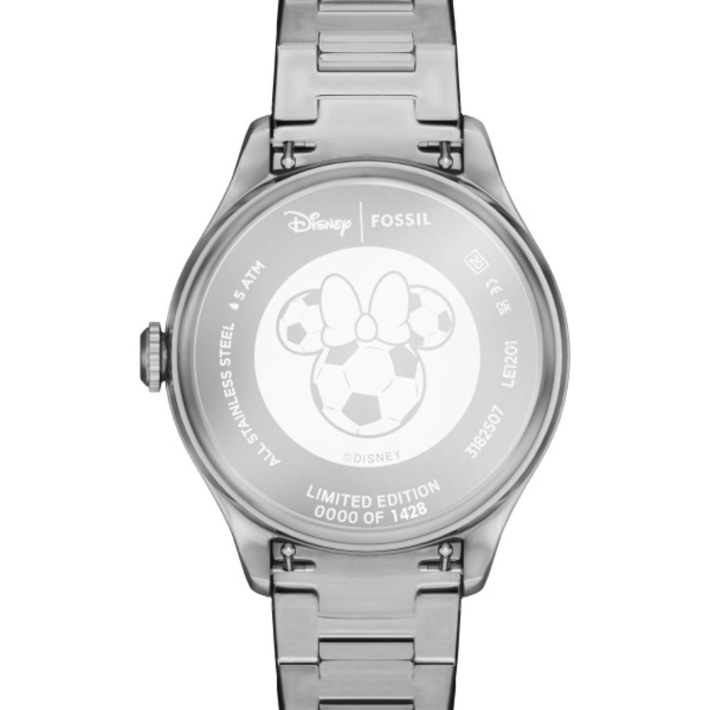 Women Mickey And Friends Silver 38mm Watch