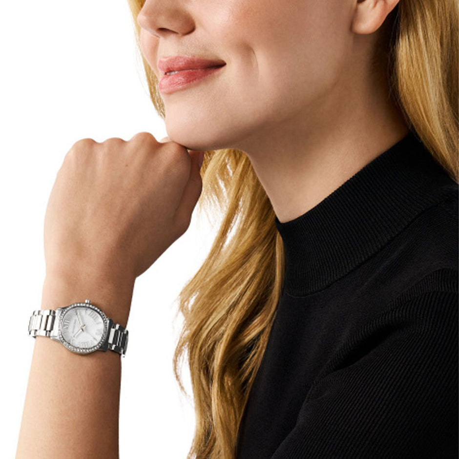 Women Sage White Watch