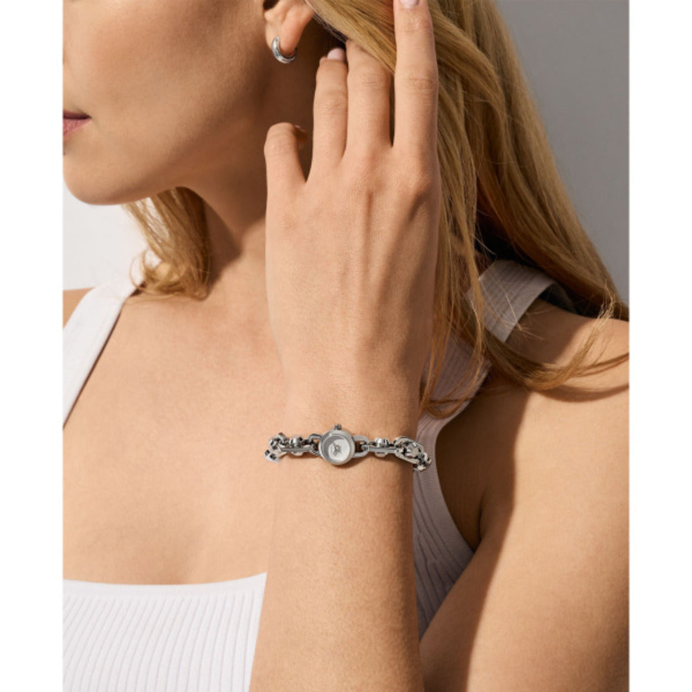 Women Astor Link Silver Watch