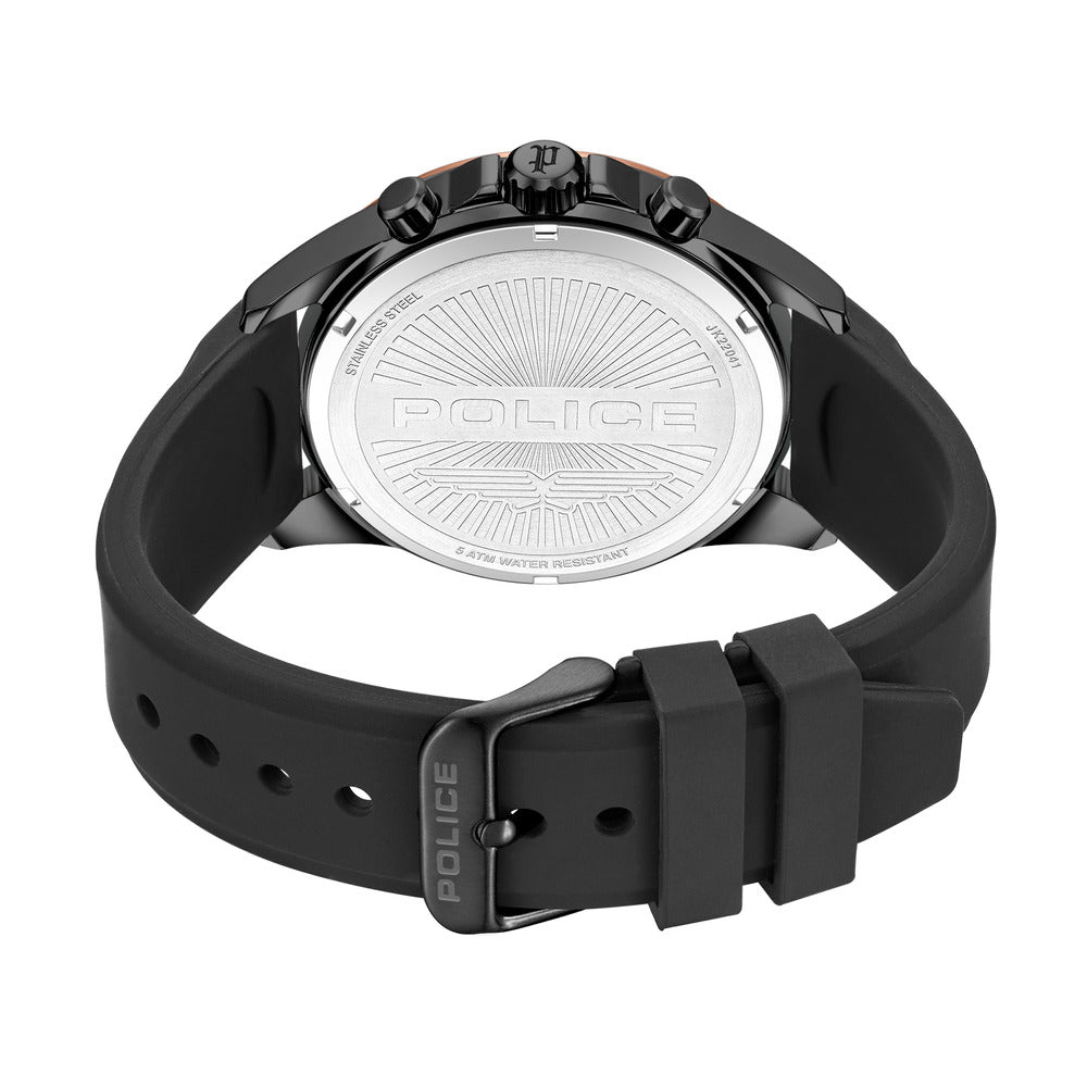 ساعة مالاوي سوداء للرجال مقاس